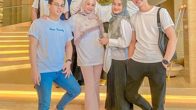 6 Potret Kebersamaan Dinda Hauw Bareng Saudara Ipar, Penuh Kehangatan
