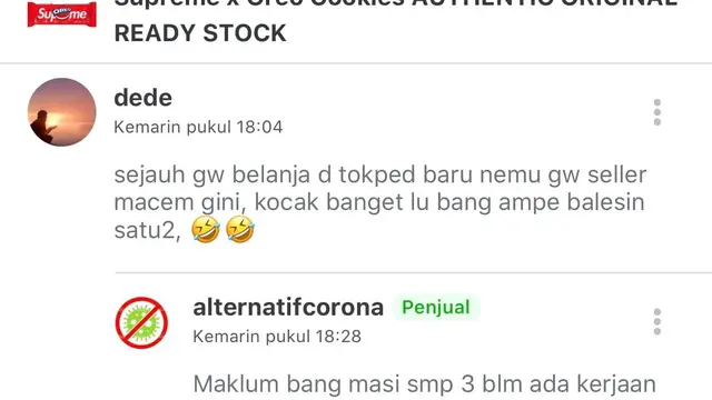 Jualan Oreo x Supreme