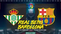 La Liga - Real Betis Vs Barcelona (Bola.com/Adreanus Titus)