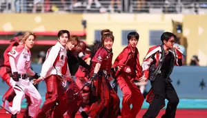 BTS Tampil Membara di FIFA World Cup 2026 Halftime Show, Seragam Merah Putih Hitam Jadi Sorotan