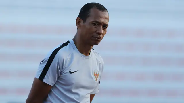 Latihan Timnas Indonesia U-22