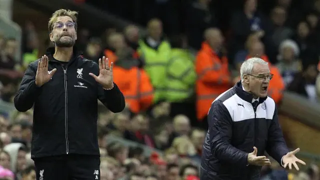 jurgen klopp - claudio ranieri