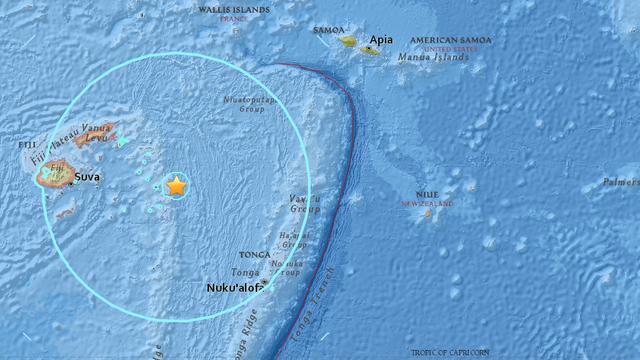 GEMPA BERKEKUATAN 8,2 SR GUNCANG FIJI , ADAKAH PERINGATAN TSUNAMI ?