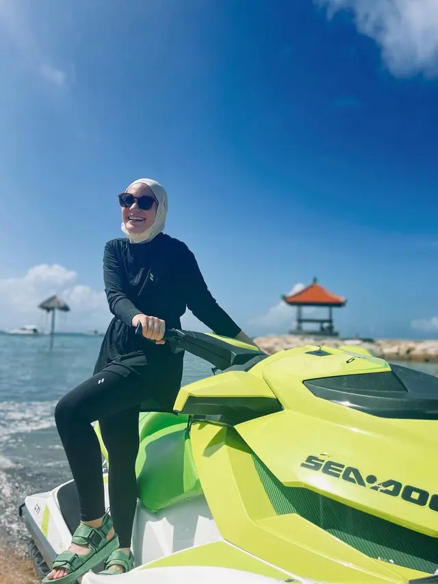 Bersama Arya Saloka, Ini 6 Momen Liburan Putri Anne Ke Bali dengan Anak