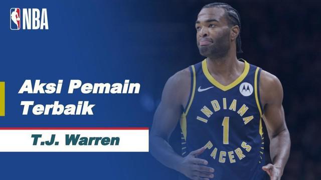 Berita Video T.J Warren Cetak 53 Poin Saat Indiana Pacers Kalahkan Philadelphia 76ers 127-121