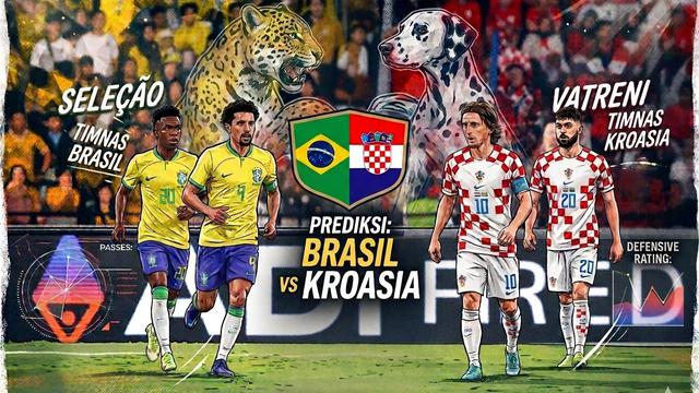 Prediksi Timnas Brasil Vs Timnas Kroasia