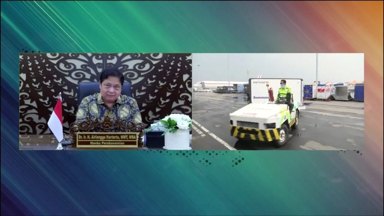 Menko Perekonomian Airlangga Hartarto