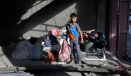 Tangis Anak Gaza, Terpaksa Hancurkan Layangan Kesayangan karena Israel