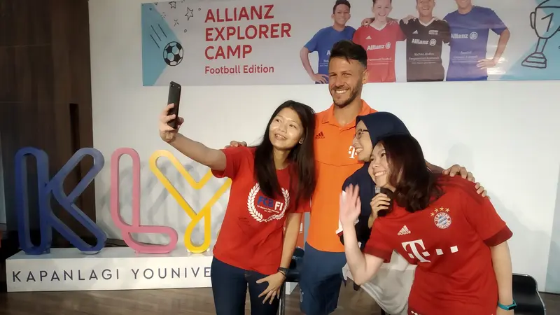 Allianz Indonesia, Allianz Explorer Camp, Martin Demichelis, Bayern Munchen