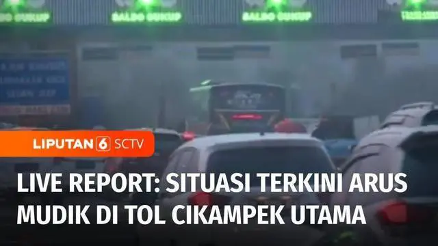 Bagaimana pantauan arus mudik di tol Cikampek Utama dan tol Kalikangkung, sudah ada rekan Cirra Chaniago dan Mehdi Hairi Yazdi.