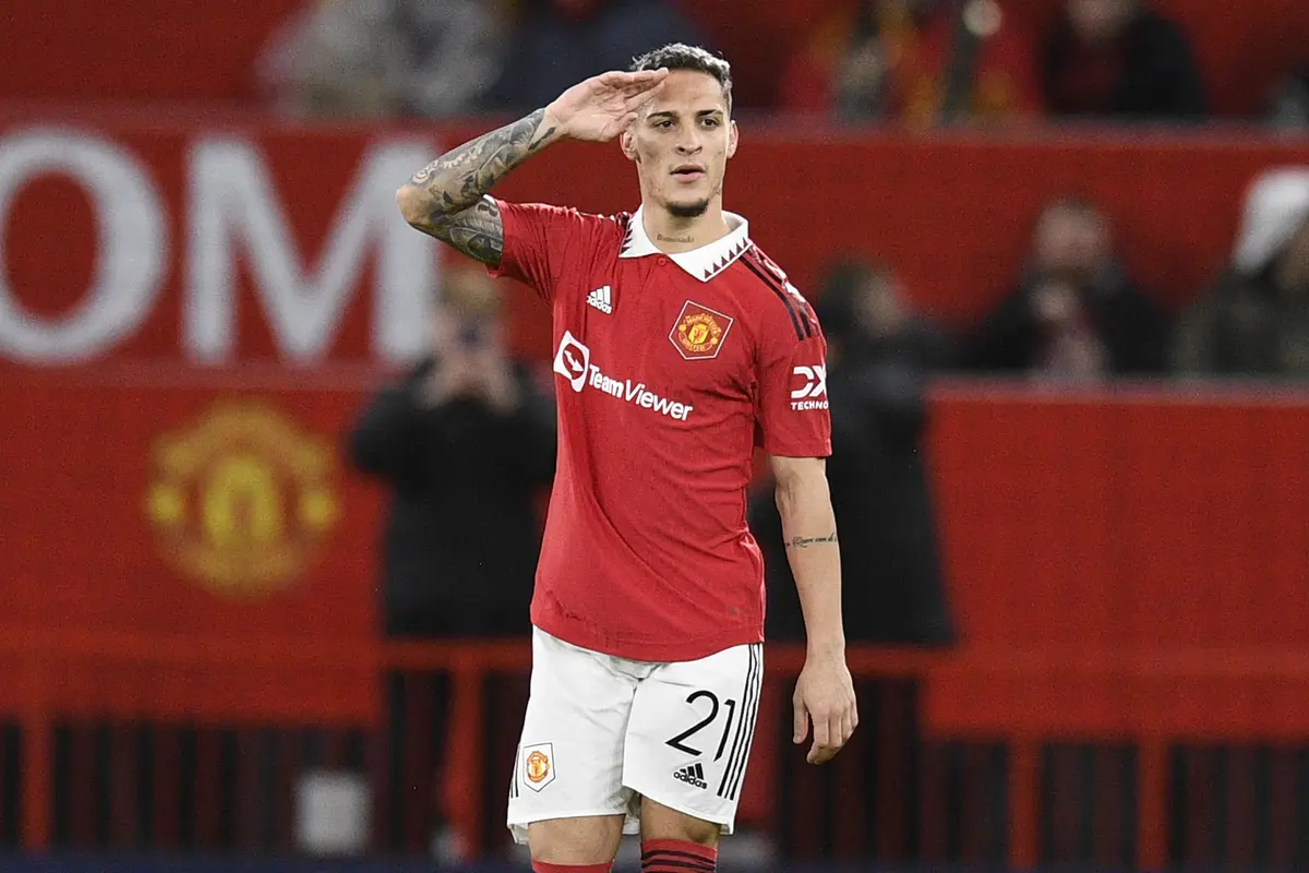 Antony - Manchester United - Liga Inggris