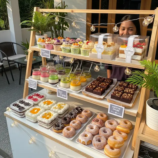 Ide Stand Jualan di Teras Rumah (AI)