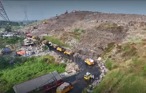 Kondisi Terkini TPA Cipayung Depok Usai Kebakaran