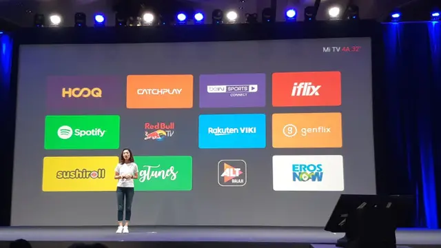 Janet Zeng, VP of Overseas Business Mi TV. Liputan6.com/Agustinus Mario Damar
