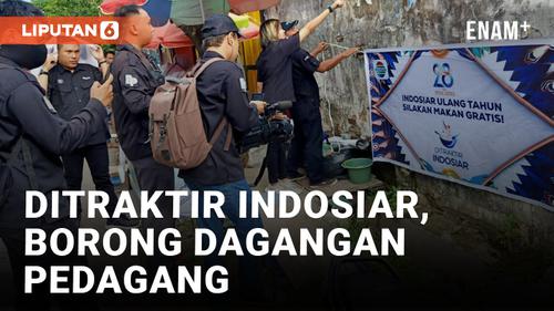 VIDEO: Ditraktir Indosiar, Borong Jualan Pedagang di 34 Kota