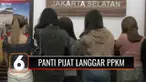 Nekat beroperasi di masa PPKM Darurat, sebuah panti pijat di kawasan Gandaria, Jakarta Selatan, digerebek petugas Reskrim Polres Metro Jakarta Selatan, Senin malam (05/7). Sebanyak 15 wanita terapis dan seorang pengelola diamankan.