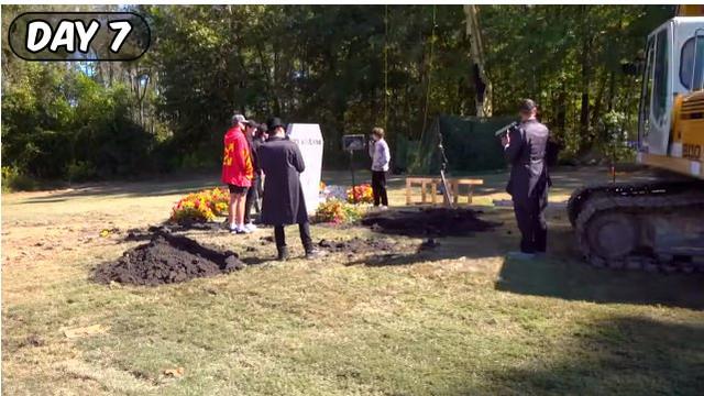 10 Potret MrBeast Dikubur Hidup-Hidup Selama 7 Hari, Sempat Putus Asa