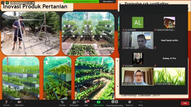 Inovasi Pekarangan Produktif Jadi Income Edisional Masa Pandemi