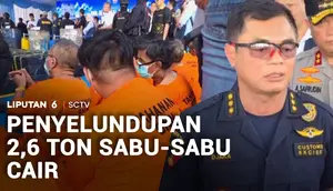 2,6 Ton Sabu-Sabu Cair Disita di Perairan Kepri
