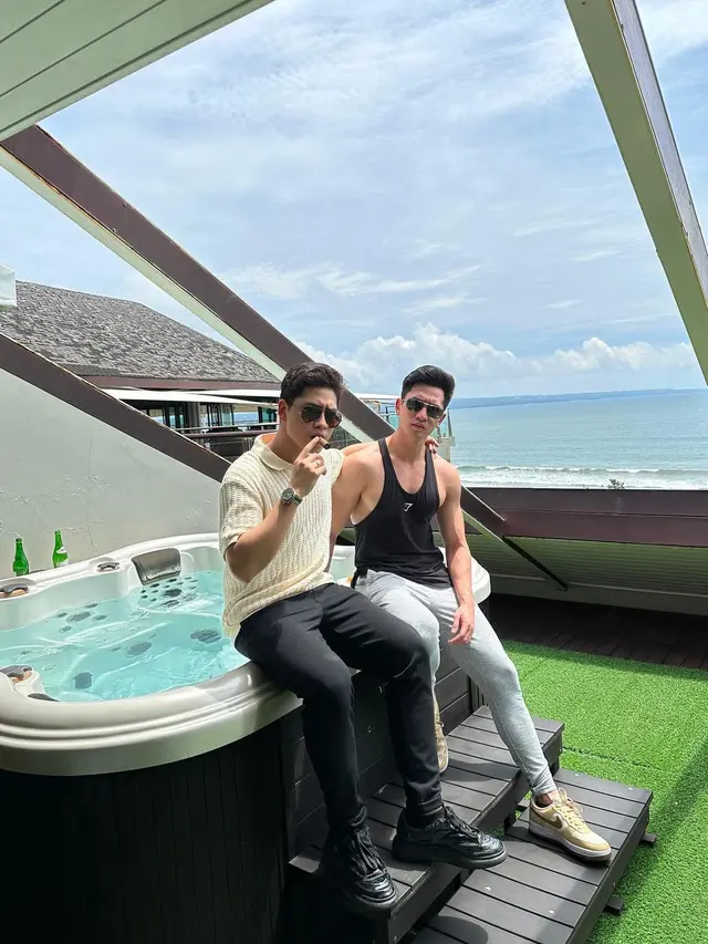 Verrel Bramasta bersama Athalla Naufal (Instagram/bramastavrl)