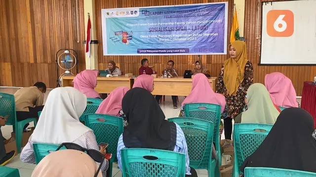 Sosialisasi SP4N-Lapor di Maratua