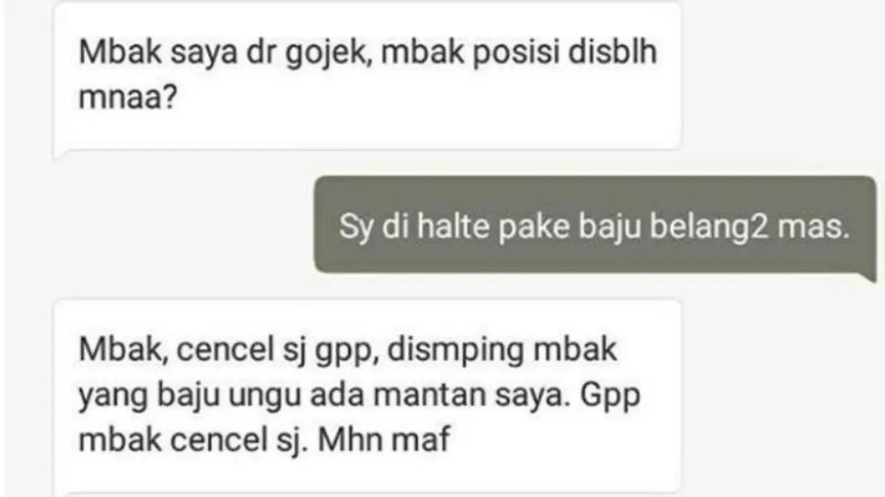 Bikin Salah Tingkah, 8 Momen Driver Ojek Online Ketemu Mantan