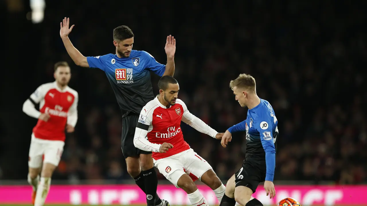 Arsenal Vs Bournemouth (Liputan6.com)