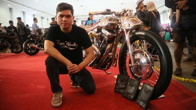 Andika Pratama pemenang Kustomfest 2018