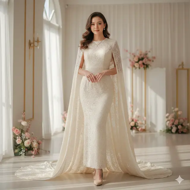 Model Dress Brokat Elegan yang Tren