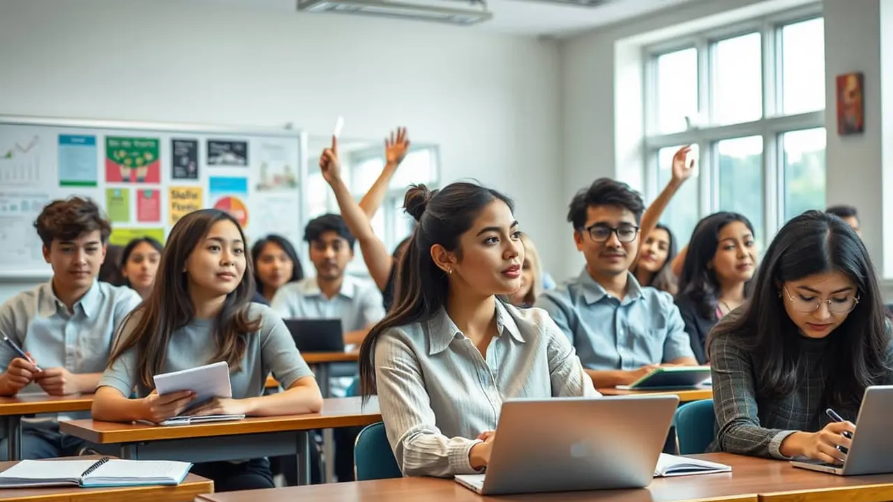 tips belajar di kelas