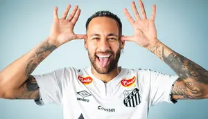 Neymar, Santos. (Bola.com/X Santos FC)