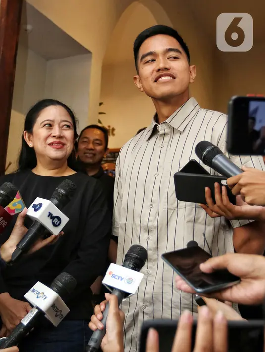 <p>"Saya juga tadi sempat meminta maaf untuk teman-teman PSI yang dulunya bisa dibilang mencela ataupun merendahkan PDIP," kata Kaesang. (Liputan6.com/Angga Yuniar)</p>