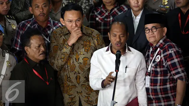 20161122- Begini Wajah Ahok Usai Diperiksa Bareskrim- Jakarta- Johan Tallo