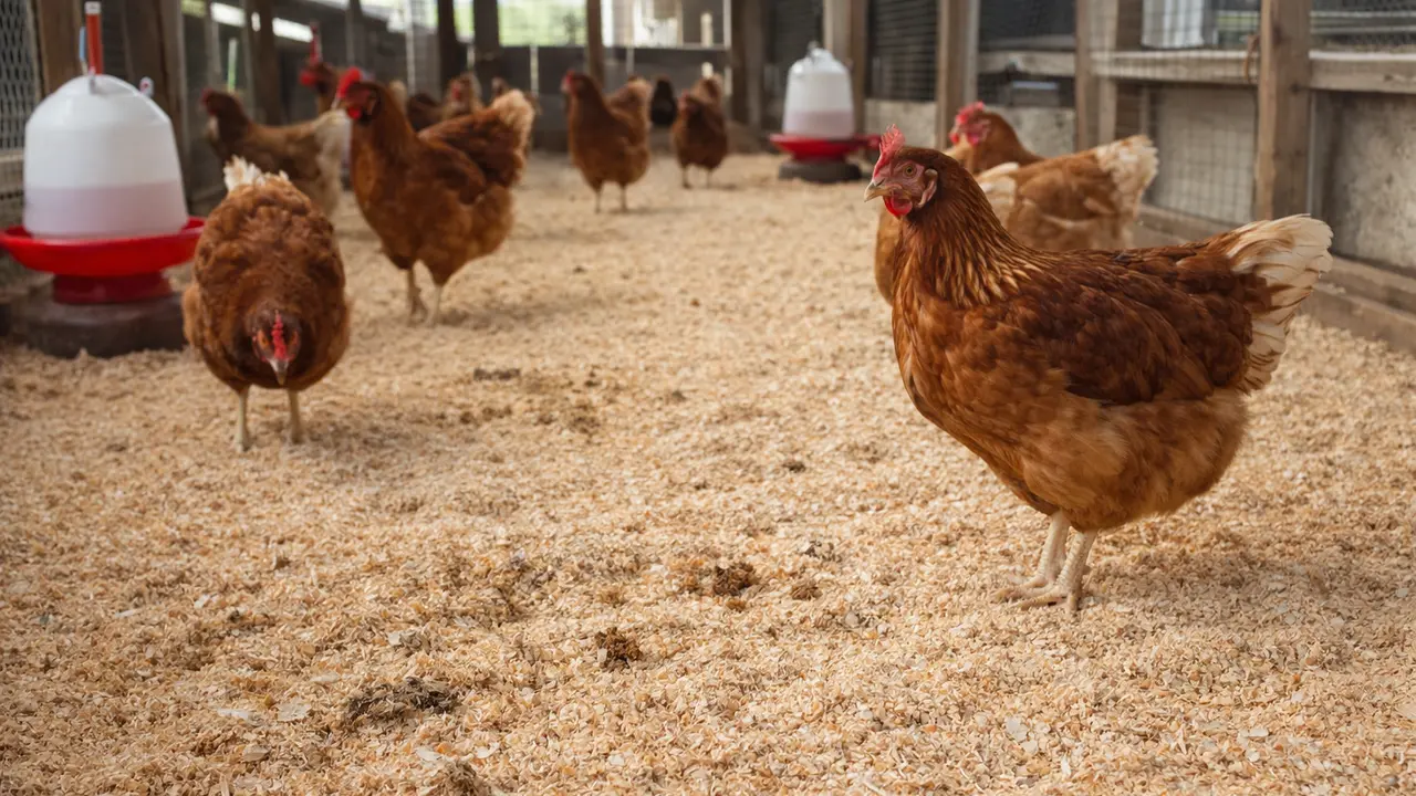 Alas kandang ayam yang tidak bau (Foto: ChatGPT)