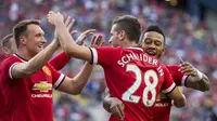 Cetak Gol pada Laga Debut, Pemain Anyar MU Puji Mata