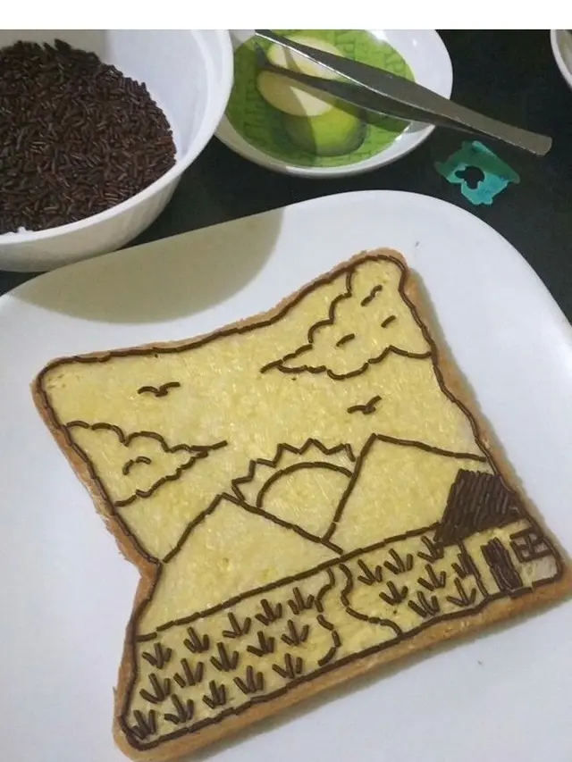 Niat Banget, 13 Kreasi Roti Tawar ala Netizen Ini Bikin Geleng Kepala