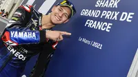 Pembalap Monster Energy Yamaha MotoGP, Fabio Quartararo di MotoGP Prancis. (Monster Energy Yamaha MotoGP)