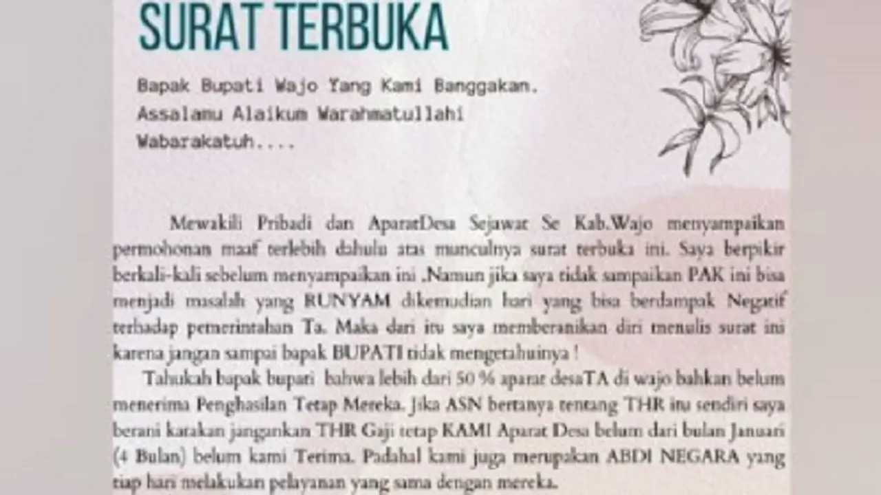 Surat Terbuka