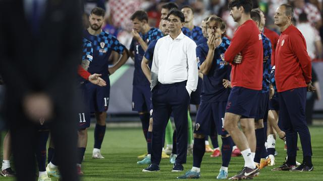 Pelatih Timnas Kroasia, Zlatko Dalic.
