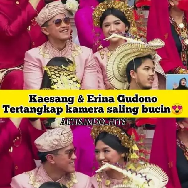 Kaesang Pangarep dan Erina Gudono Kompak Pakai Baju Adat Minang di Peringatan HUT ke-77 RI