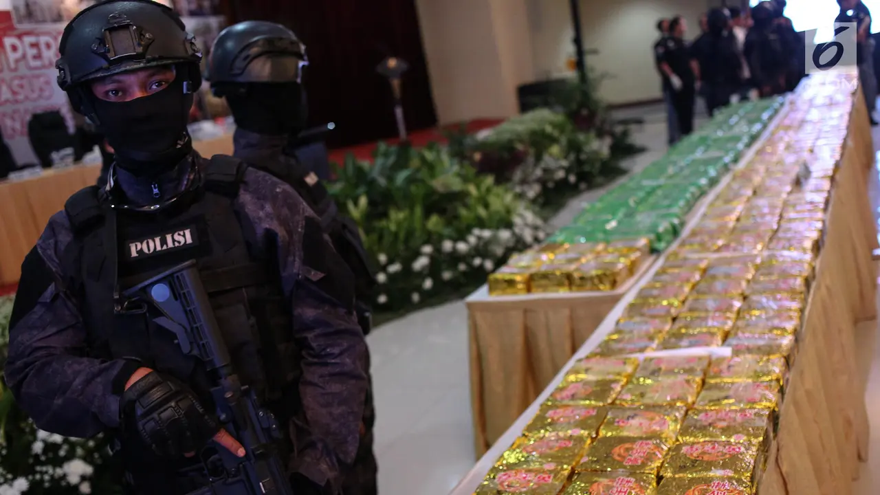 Pengungkapan 1 Ton Narkoba Jenis Sabu