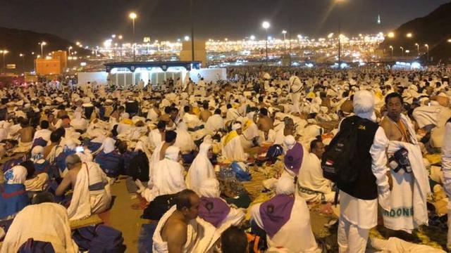 Muzdalifah dipadati jemaah haji