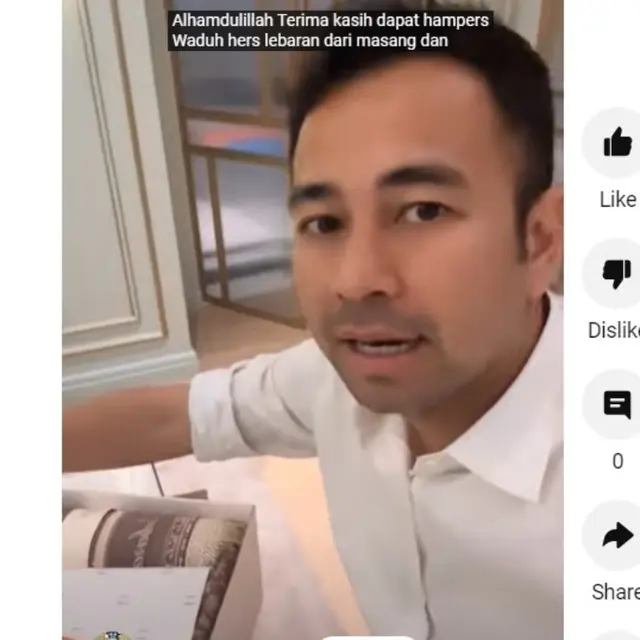 Berapa Harga Hampers Lebaran dari Kaesang Pangarep yang Bikin Raffi Ahmad Kagum?