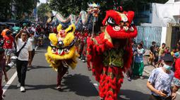 Dalam tradisi Tionghoa, Cap Go Meh menandai hari terakhir dari perayaan Tahun Baru Imlek. (Liputan6.com/Angga Yuniar)