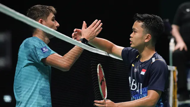Anthony Sinisuka Ginting - Denmark Open 2023 - Bulu Tangkis