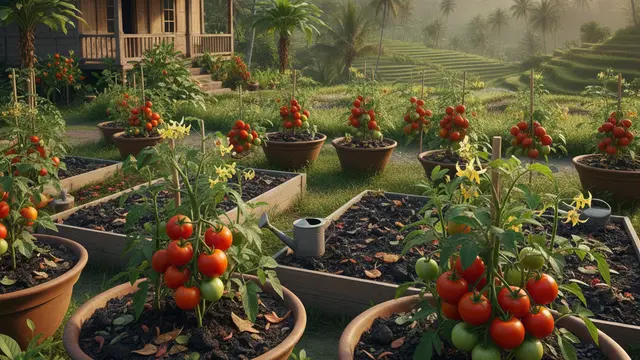 7 Campuran Tanah Terbaik untuk Tomat agar Buah Lebat dan Tidak Busuk, Cocok untuk Pot dan Pekarangan Rumah