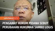 Sementara menurut Pengamat Hukum Pidana Abdul Ficar, perubahan hukuman Ferdy Sambo dari hukuman mati ke hukuman seumur hidup merupakan hal yang logis.