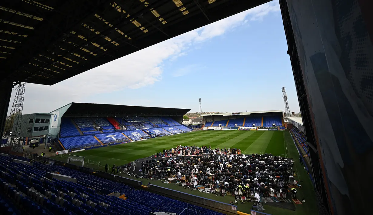 Tranmere Rovers sendiri merupakan klub Liga Inggris yang dimiliki pengusaha asal Indonesia, keluarga Wanandi dari Santini Grup. (AFP/Paul Ellis)