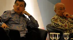 Menurut JK, dana subsidi BBM sebaiknya digunakan untuk subsidi bunga dan uang muka perumahan, Jakarta, (28/8/14). (Liputan6.com/Johan Tallo)