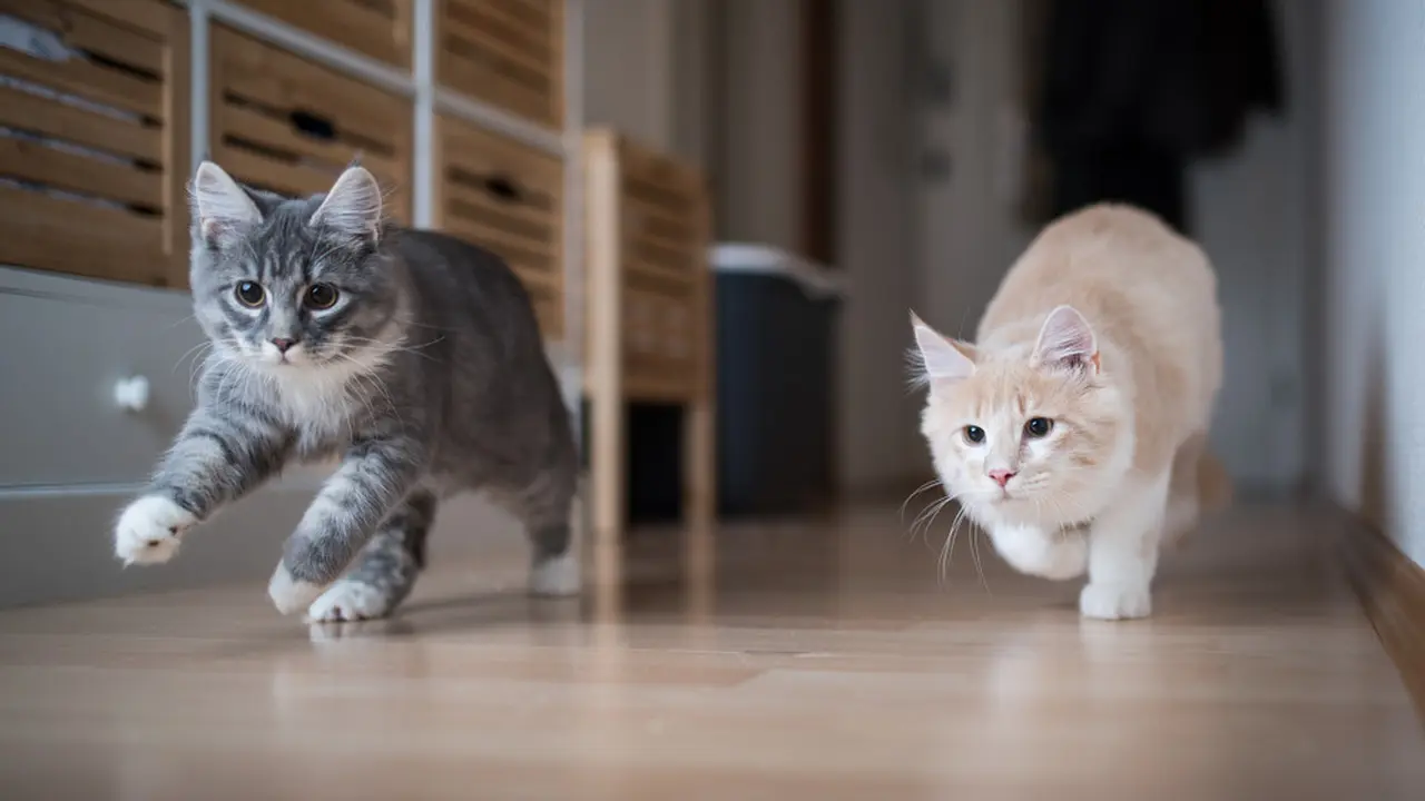 Kucing Bermain